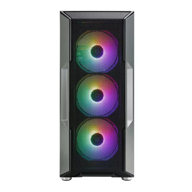 Zalman I3 Neo ATX Mid Tower PC Case Mesh front for efficient cooling Pre-installed fan 3 Midi Tower Czarny