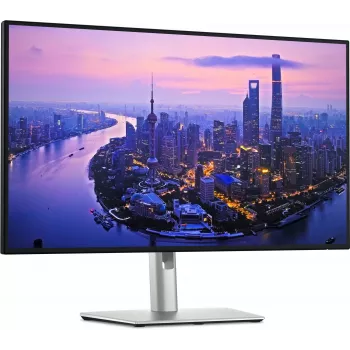 Monitor komputerowy DELL UltraSharp U2725QE 68,6 cm (27 cali) 3840 x 2160 pikseli 4K Ultra HD LCD Czarny, Srebrny