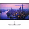 Monitor komputerowy DELL UltraSharp U2725QE 68,6 cm (27 cali) 3840 x 2160 pikseli 4K Ultra HD LCD Czarny, Srebrny