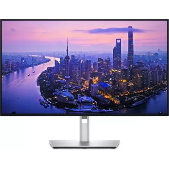 Monitor komputerowy DELL UltraSharp U2725QE 68,6 cm (27 cali) 3840 x 2160 pikseli 4K Ultra HD LCD Czarny, Srebrny