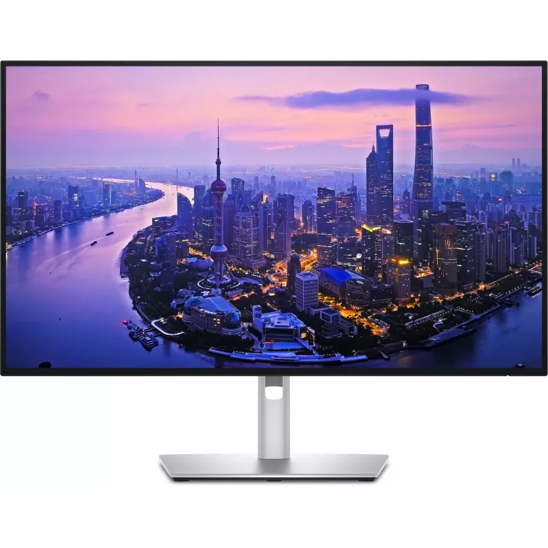 Monitor komputerowy DELL UltraSharp U2725QE 68,6 cm (27 cali) 3840 x 2160 pikseli 4K Ultra HD LCD Czarny, Srebrny