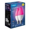 TP-Link Tapo L430C inteligentna żarówka, 2-pak, wielokolorowa, E14