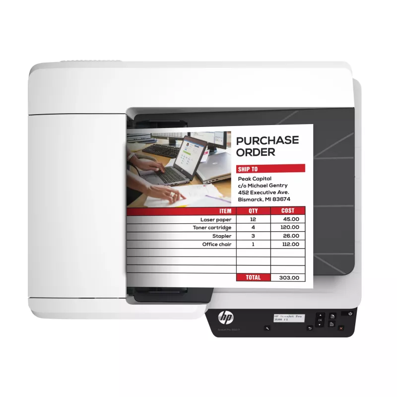HP Scanjet Pro 3500 f1 skaner płaski i ADF 1200 x 1200 DPI A4 Szary