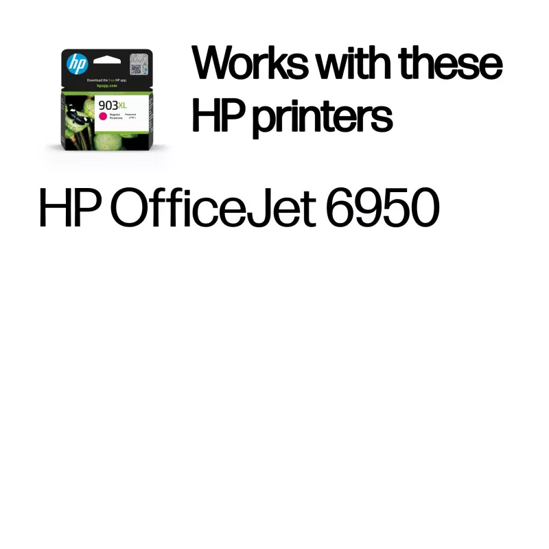 HP 903XL High Yield magenta Oryginalny wkład atramentowy, magenta, 1 szt., 750 stron