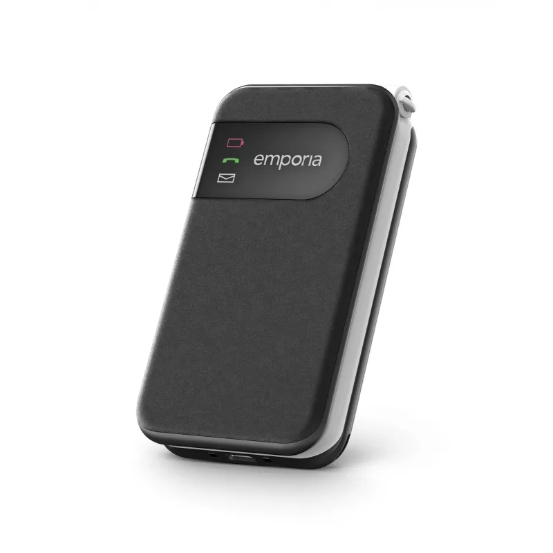 Emporia SIMPLICITYglam.4G 7,11 cm (2,8 cala) 106 g Czarny Telefon dla seniora