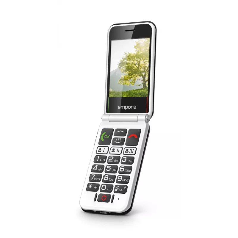 Emporia SIMPLICITYglam.4G 7,11 cm (2,8 cala) 106 g Czarny Telefon dla seniora