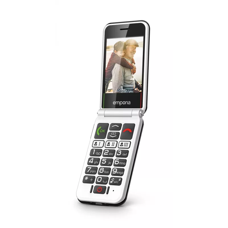 Emporia SIMPLICITYglam.4G 7,11 cm (2,8 cala) 106 g Czarny Telefon dla seniora