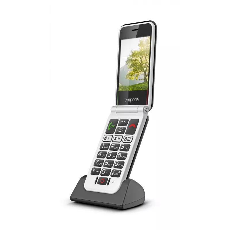 Emporia SIMPLICITYglam.4G 7,11 cm (2,8 cala) 106 g Czarny Telefon dla seniora