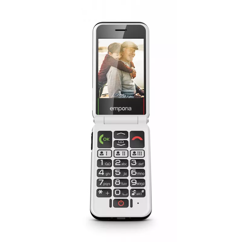 Emporia SIMPLICITYglam.4G 7,11 cm (2,8 cala) 106 g Czarny Telefon dla seniora