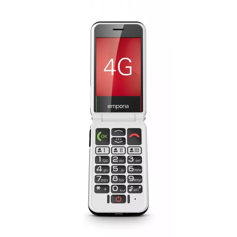 Emporia SIMPLICITYglam.4G 7,11 cm (2,8 cala) 106 g Czarny Telefon dla seniora