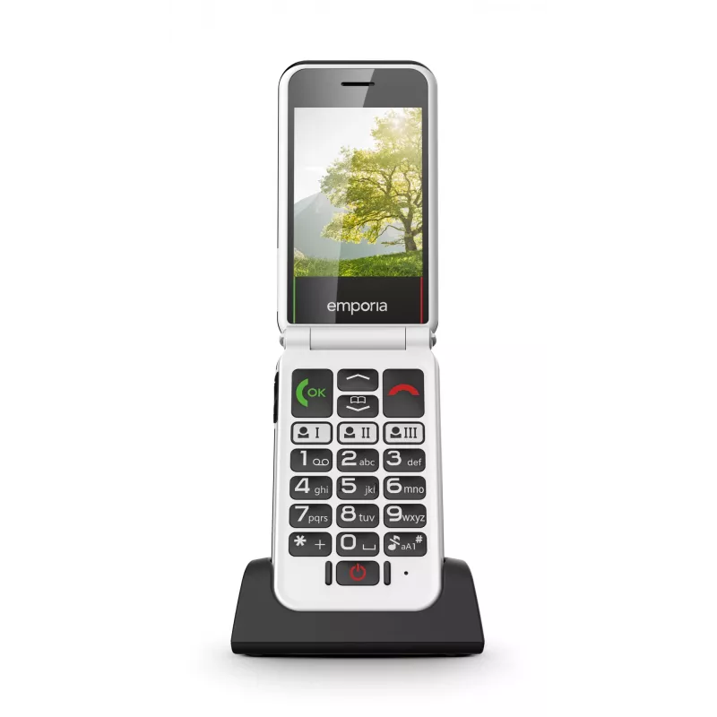 Emporia SIMPLICITYglam.4G 7,11 cm (2,8 cala) 106 g Czarny Telefon dla seniora