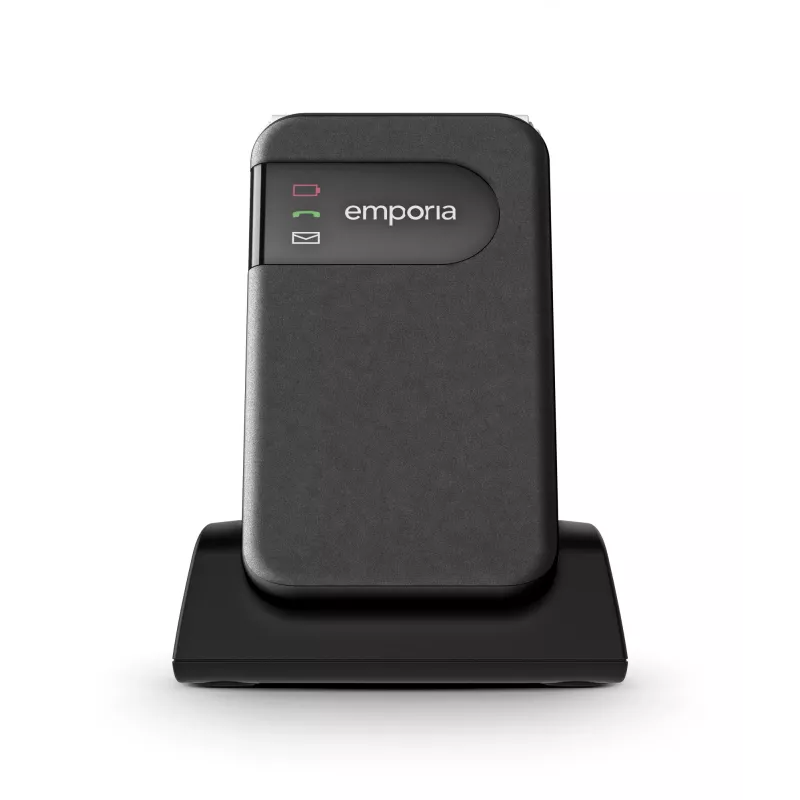Emporia SIMPLICITYglam.4G 7,11 cm (2,8 cala) 106 g Czarny Telefon dla seniora