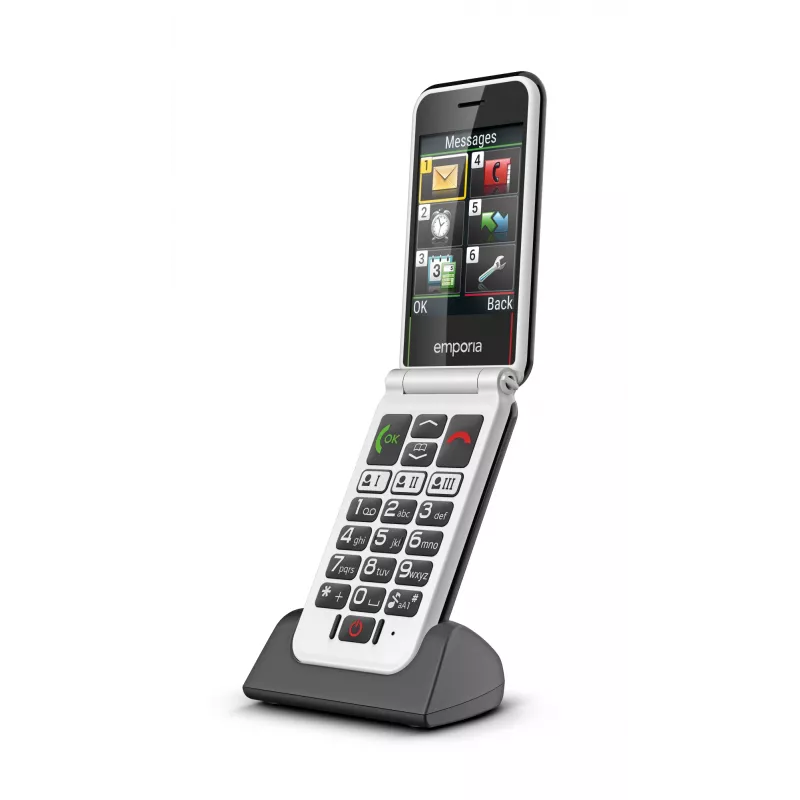 Emporia SIMPLICITYglam.4G 7,11 cm (2,8 cala) 106 g Czarny Telefon dla seniora