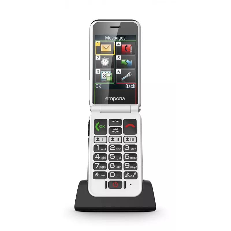 Emporia SIMPLICITYglam.4G 7,11 cm (2,8 cala) 106 g Czarny Telefon dla seniora