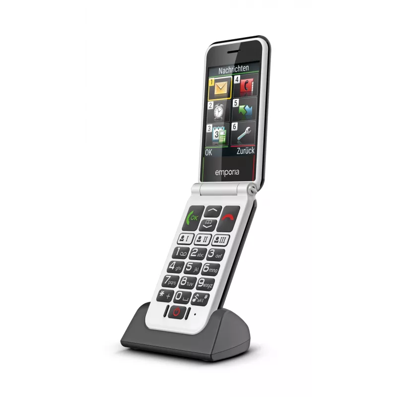 Emporia SIMPLICITYglam.4G 7,11 cm (2,8 cala) 106 g Czarny Telefon dla seniora