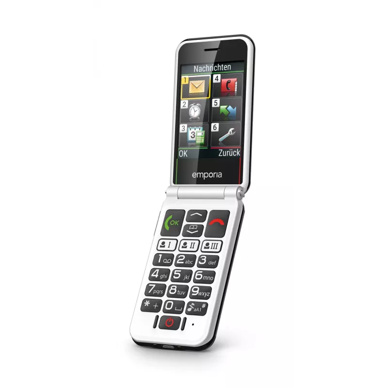 Emporia SIMPLICITYglam.4G 7,11 cm (2,8 cala) 106 g Czarny Telefon dla seniora