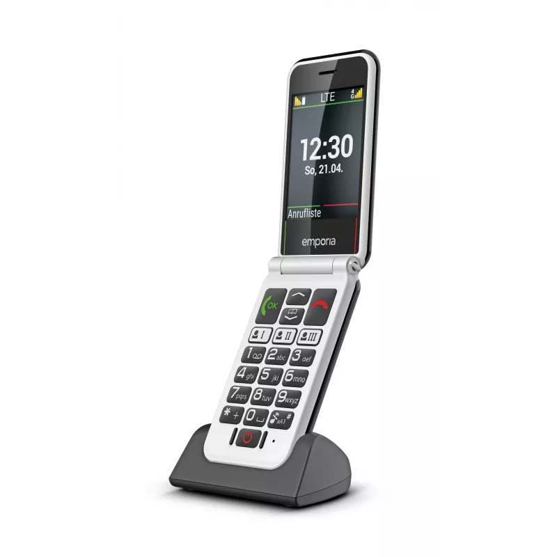 Emporia SIMPLICITYglam.4G 7,11 cm (2,8 cala) 106 g Czarny Telefon dla seniora