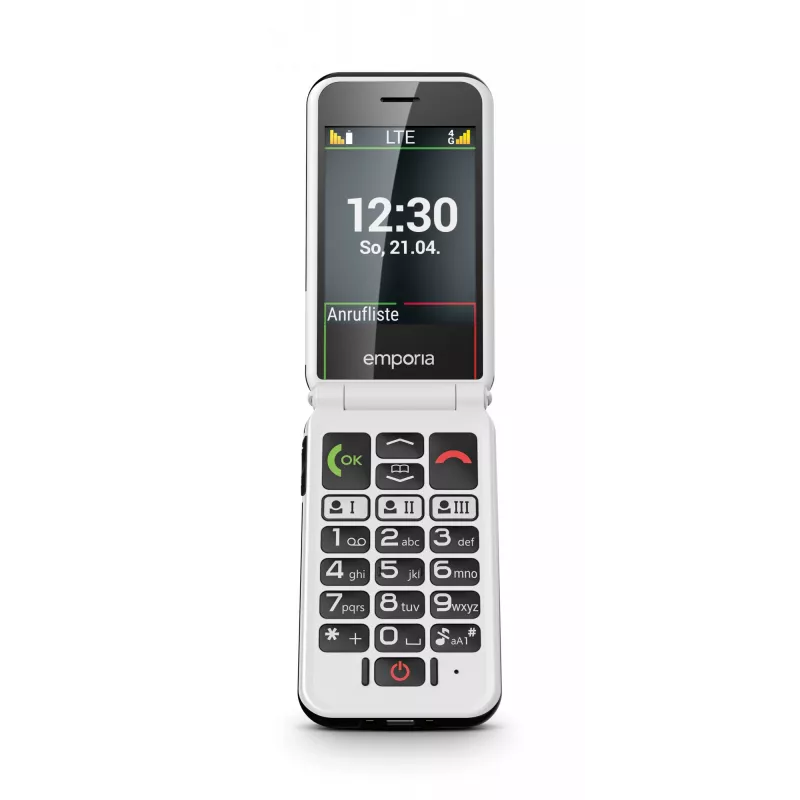 Emporia SIMPLICITYglam.4G 7,11 cm (2,8 cala) 106 g Czarny Telefon dla seniora