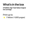 HP 963XL High Yield żółty Oryginalny wkład atramentowy