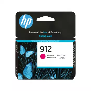 HP 912 magenta Oryginalnyna kaseta z atramentem, magenta, 1 szt., 315 stron