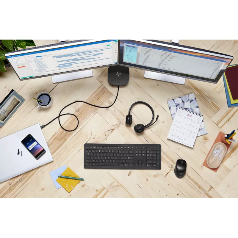 Stacja dokująca HP USB-C Dock G5 przewodowa USB 3.2 Gen 1 Typ-C czarna 100 W