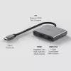 TP-Link UH3020C hub interfejsowy USB Type-C 5000 Mbit/s Szary