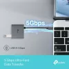TP-Link UH3020C hub interfejsowy USB Type-C 5000 Mbit/s Szary