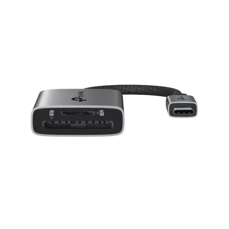 Czytnik kart TP-Link UA430C USB 3.2 Gen 1 (3.1 Gen 1) Type-C szary