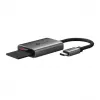 Czytnik kart TP-Link UA430C USB 3.2 Gen 1 (3.1 Gen 1) Type-C szary