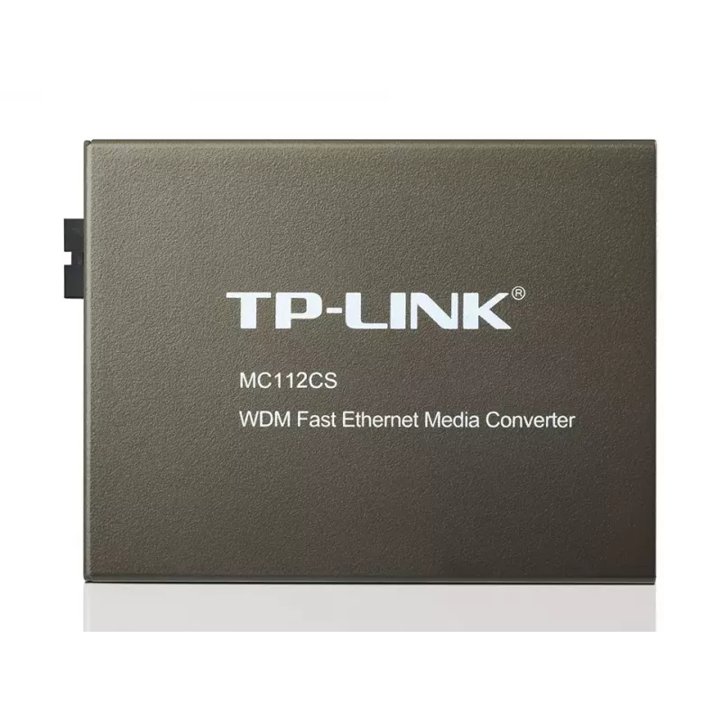 TP-Link MC112CS sieciowy konwerter mediów 100 Mbit/s Jednomodowy Czarny