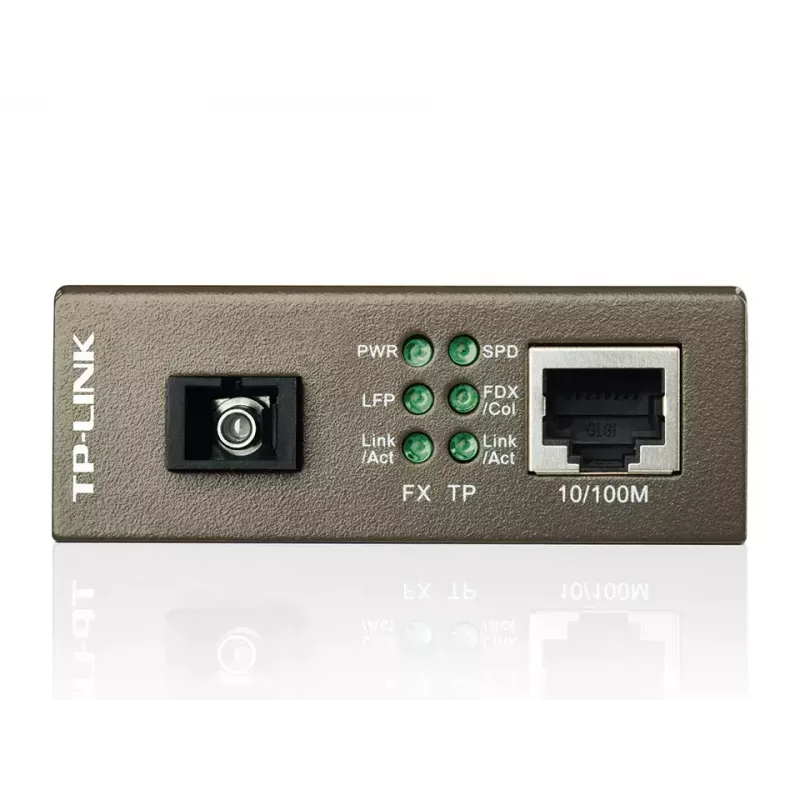 TP-Link MC112CS sieciowy konwerter mediów 100 Mbit/s Jednomodowy Czarny