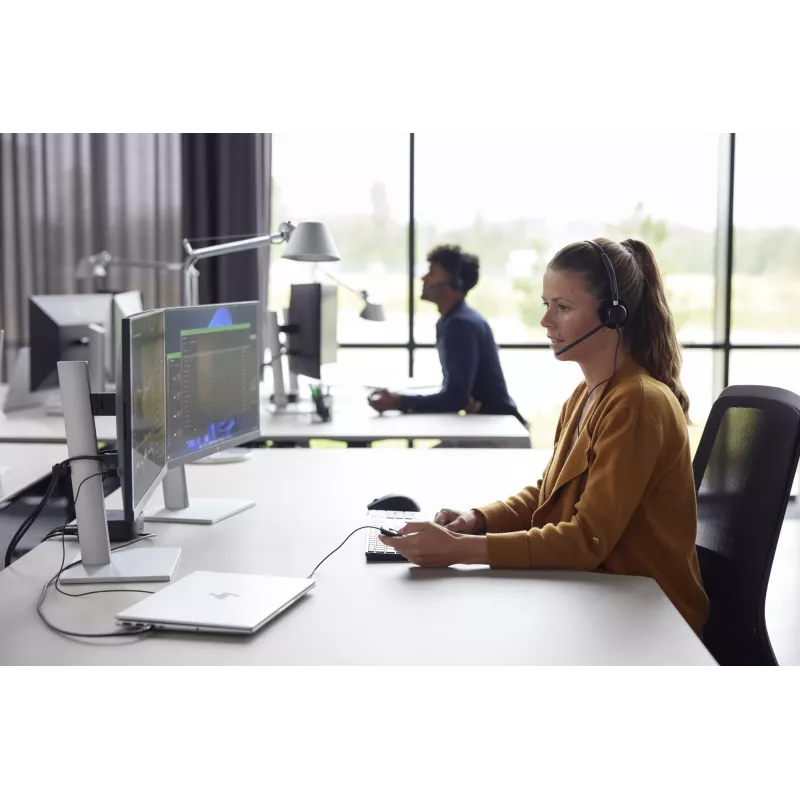 HP Poly EncorePro 525 Microsoft Teams Certified Stereo z zestawem słuchawkowym USB-A