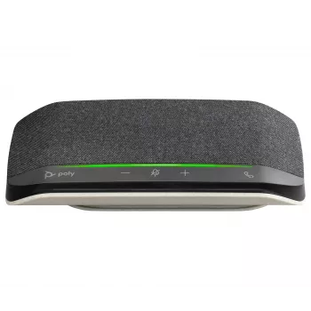 HP Poly Sync 10 USB-A USB-C głośnik konferencyjny, srebrny, Windows 10, Windows 11, MacOS, RoHS, Federal Communications Commission (FCC), CE, 182 mm, 89 mm