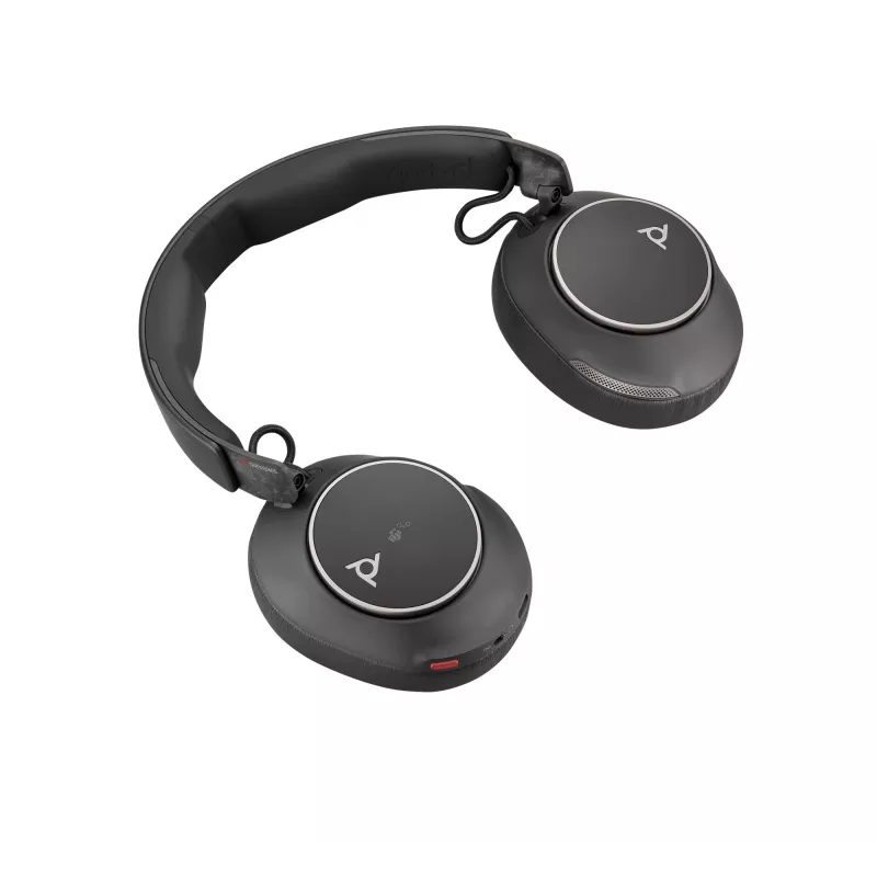 Zestaw słuchawkowy HP Poly Voyager Surround 80 UC z certyfikatem Microsoft Teams USB-C + adapter USB-C/A