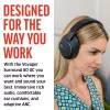 Zestaw słuchawkowy POLY Voyager Surround 80 UC Bezprzewodowy Bluetooth Muzyka Codzienna Czarny