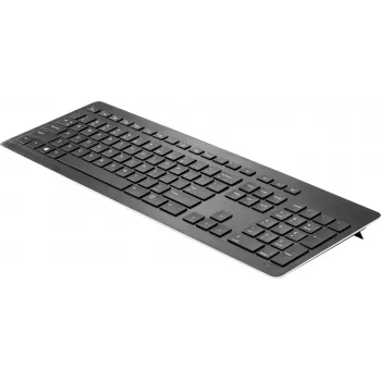 Klawiatura bezprzewodowa HP Wireless Premium klawiatura pełnowymiarowa czarna RF Wireless Membrane