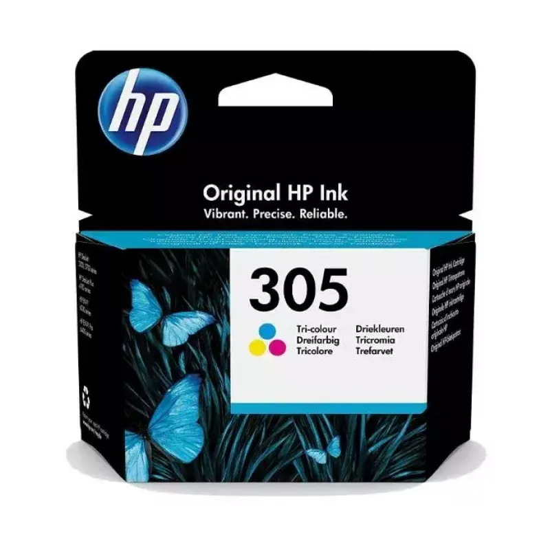 HP 305 1 szt. oryginalny standardowej wydajności cyjan, magenta, żółty