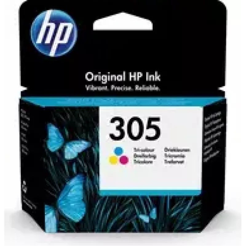 HP 305 1 szt. oryginalny standardowej wydajności cyjan, magenta, żółty
