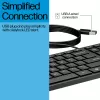 Klawiatura HP Wired Desktop 320K, pełnowymiarowa, USB, czarna, kabel 1,8 m