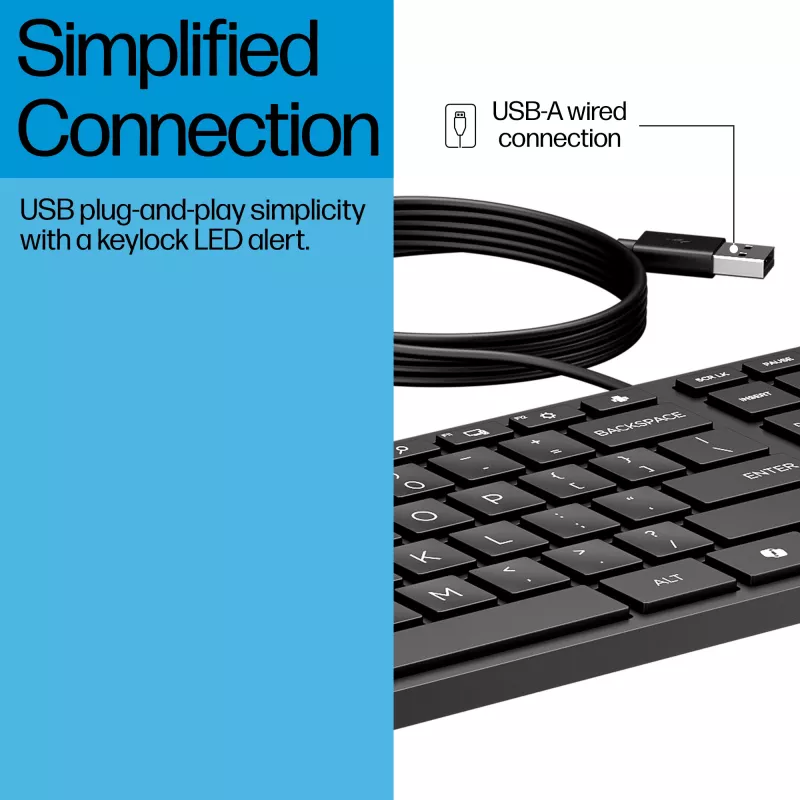 HP Wired Desktop 320K klawiatura