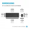 HP 330 Wireless mysz and klawiatura Combination