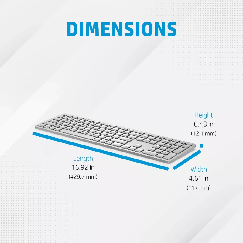 HP 970 Programmable Wireless klawiatura