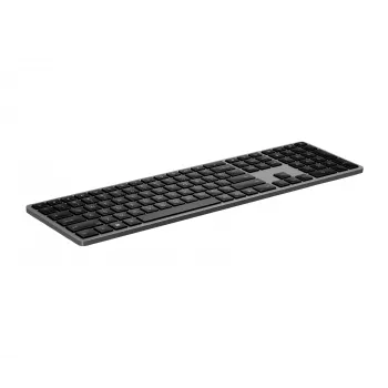 Bezprzewodowa klawiatura pełnowymiarowa HP 975 — RF Wireless + Bluetooth, czarna, układ 100%