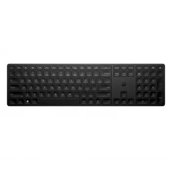 Klawiatura bezprzewodowa HP 450 Programmable, pełnowymiarowa, przewodowa i bezprzewodowa, czarna
