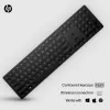 HP 450 Programmable Wireless klawiatura pełnowymiarowa klawiatura RF Wireless USB czarna