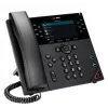 HP Poly VVX 450 12-liniowy telefon IP z obsługą PoE, telefon IP, czarny, słuchawka przewodowa, 12 linii, LCD, 10,9 cm (4,3 cala)