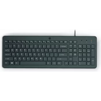 HP 150 klawiatura przewodowa pełnowymiarowa USB czarna 664R5AA#ABD
