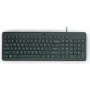 HP 150 Wired klawiatura Full-size USB Czarny 1m kabel