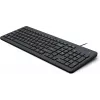 HP 150 Wired klawiatura Full-size USB Czarny 1m kabel