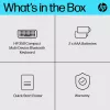 HP 350 Kompaktowa wielourządzeniowa klawiatura Bluetooth